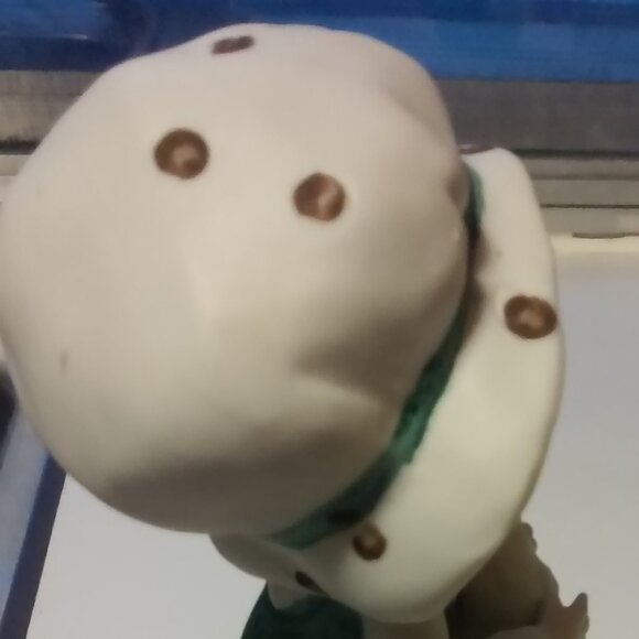 Statue Figurine Girl Holding A Lamb 6 1/2" Tall - Picture 4 of 5